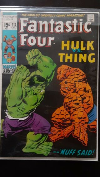 The Fantastic Four 112 (july 1971,  Marvel)