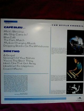 The Jam / The Style Council Vinyl LP ' s X2 Both In 3