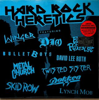 Hard Rock Heretics - The Best Of Lp Coloured Vinyl 2018 Faster Pussycat/dio