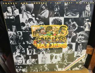 Faces Snakes And Ladders The Best Of Faces 1976 Us Warner Bros Stereo Vinyl Lp