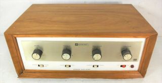 Very Rare Vintage Knight Kn - 924 Tube (6bq5) Integrated Stereo Amplifier