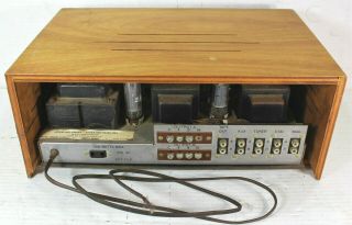 VERY RARE Vintage Knight KN - 924 Tube (6BQ5) Integrated Stereo Amplifier 3