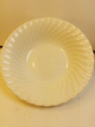 42 Piece Set Vintage Sheffield Bone White China Swirl Rim Plate Cup Bowl Saucer 3