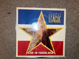 Anti - Nowhere League The Live In Yugoslavia (1983) Vinyl Lp Album Record