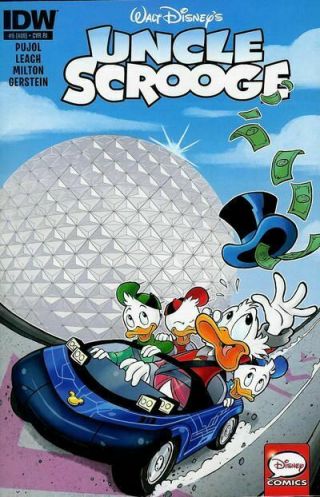 Uncle Scrooge 5 1:10 Retailer Incentive Variant Cover Nm Rare