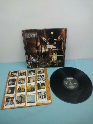 Thunder Back Street Symphony Rare 1st Press Vinyl Lp