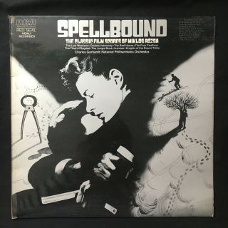 Spellbound Classic Film Scores Ost Rozsa Rca Red Seal Insert Uk Vinyl Lp Ex