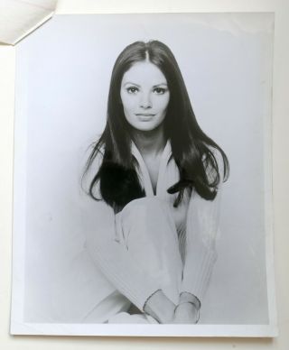 Vintage 70s Model Actress Jaclyn Smith Photo Portfolio Comp Card Charlie 