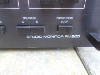 Vintage Numark PM200 Studio Monitor (DJ Mixer/Amp),  One Owner Since 2