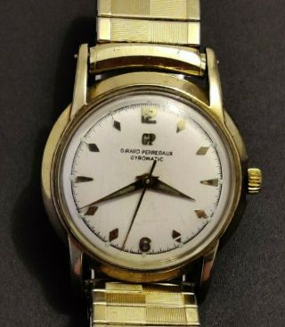 Vintage Girard Perregaux Gyromatic 17jewel,  Automatic Watch Cal 47eu