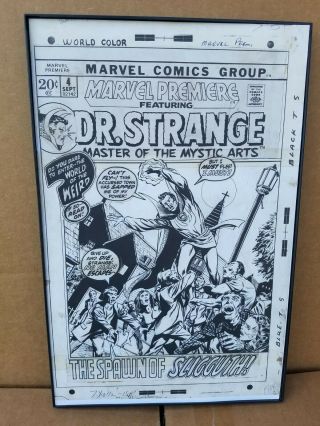 Dr Doctor Strange 4 Barry Windsor - Smith 11x17 Art Poster Print Marvel
