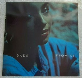 Sade - Promise Lp Vinyl - 1985 - Europe 1st Press In Near
