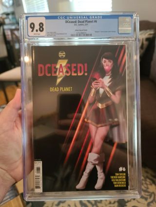 Cgc 9.  8 2020 Dceased: Dead Planet 6 (variant Cover)