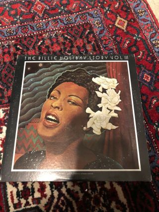 The Billie Holiday Story Volume Iii 2 Lp Gatefold Columbia Orange Label 73
