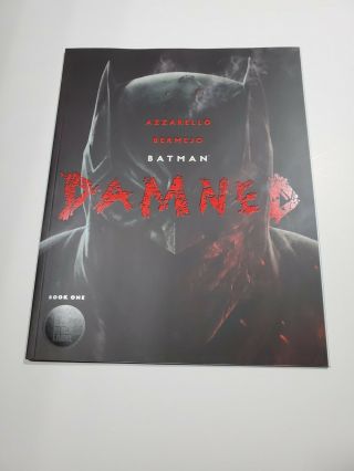 Batman Damned 1 Uncensored 1st Printing Dc Comics Joker Harley Quinn