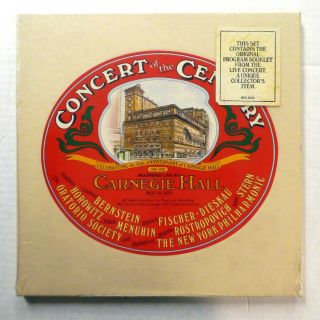 Concert Of The Century Recorded Live At Carnegie Hall Lp Classical 5969