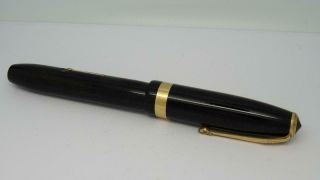 Vintage Conway Stewart No.  100 Lever Filled Fountain Pen 14k Gold Duro Nib