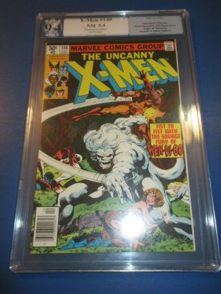 Uncanny X - Men 140 Bronze Age Newsstand Byrne Kitty Pgx 9.  4 Nm Beauty Jp