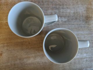 Berggren Swedish Floral Porcelain Coffee Tea Cup Mug,  set of 2 3