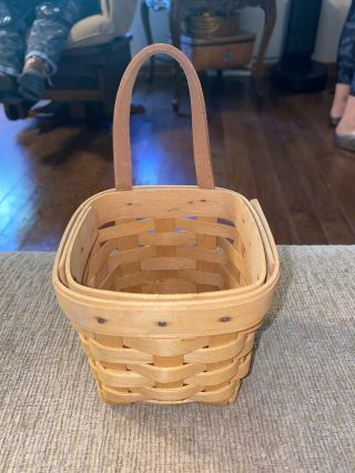 Longaberger Hostess Only Chive Booking Basket