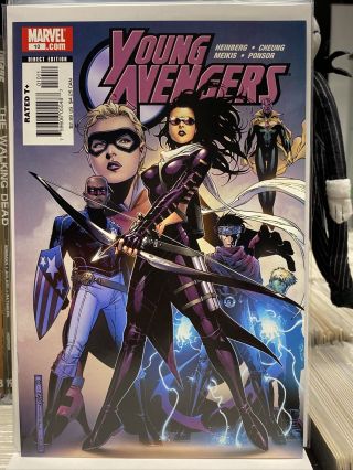 Young Avengers 10 Nm 1st Print Marvel Appearance Of Tommy Shepherd Speed