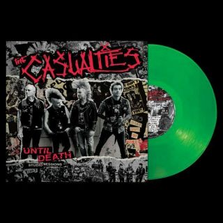 The Casualties – Until Death Studio Sessions (limited Ed.  Green Vinyl) Punk Rock