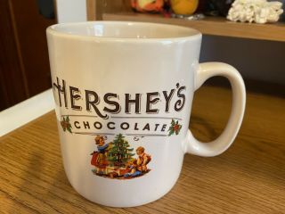 Hershey’s Chocolate Galerie Jumbo Christmas Tree Mug Coffee Or Soup 32 Oz