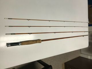 Vintage Bamboo Flyrod 9 Foot,  Double Built