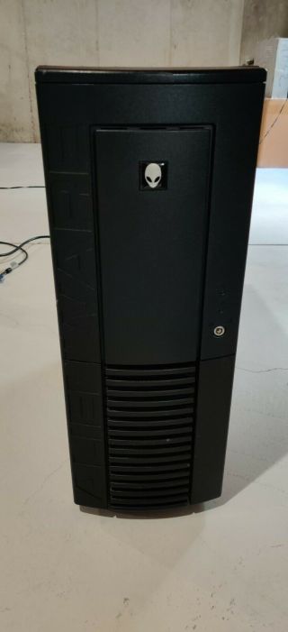Vintage Alienware Chieftech Dragon Gaming Computer With Paperwork.