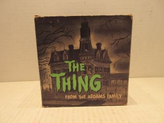 1964 Filmways Poynter Vintage Addams Family The Thing Coin Bank Horror Comedy