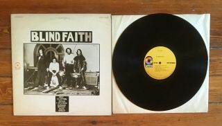 Blind Faith: S/t Self - Titled Lp Vinyl Atco Records Us 1969 Eric Clapton Vg,  /vg,