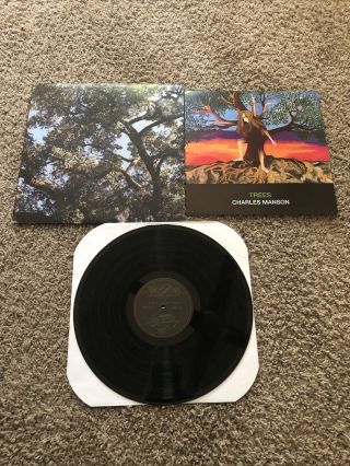 Charles Manson Trees Lp Vinyl Rare Jandek Outsider Art Daniel Johnston