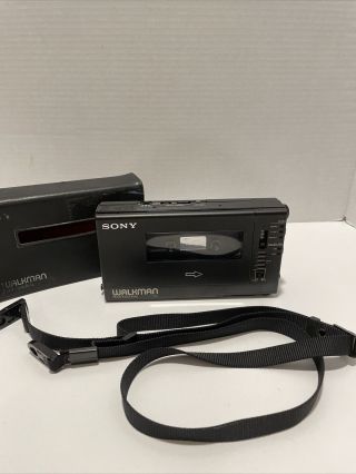 Vintage 1980’s Sony Wm - D6 Walkman Cassette Deck Portable Player Please Read Full