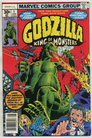 Godzilla King Of The Monsters 1 Marvel First Issue