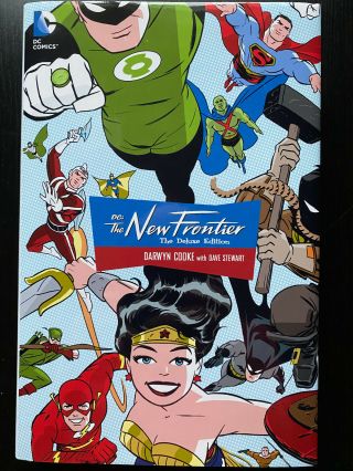 Dc The Frontier Deluxe Edition Hc Oversized Hardcover Cooke Oop Rare