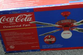 Coca Cola Ceiling Fan 1990 