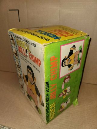 Vintage Japan Musical Jolly Chimp Toy Story Monkey Box 2