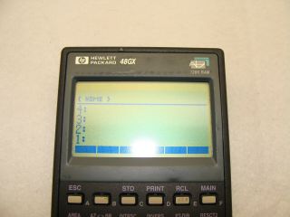 Vintage HP 48GX Graphing Calculator 128K RAM 2