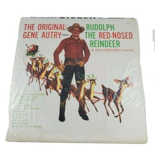 The Gene Autry Sings Rudolph The Red - Nosed Reindeer Christmas Lp Record
