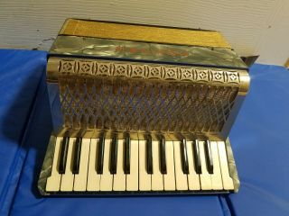 Vintage Antique Hohner Imperial 1 Accordion And Case (1927 - 1937)