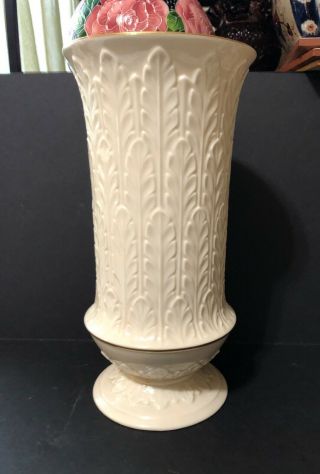 Lenox Ivory Vase Gold Trim