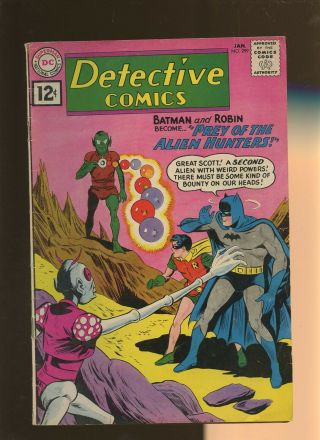 Detective Comics 299 Vg 4.  0 1 Book Batman Robin Martian Manhunter Aquaman