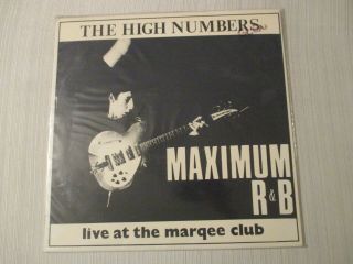 The Who - The High Numbers Maximum R&b Live At The Marqee Club,  Near,  Lp