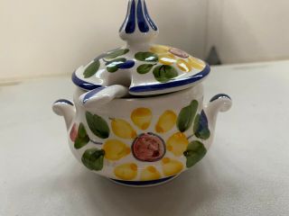 Jay Willfred Andrea By Sadak Ceramic Condiment Pot With Spoon