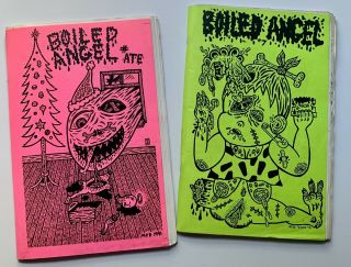 Boiled Angel 7 & 8 / Mike Diana Zines From The 1990s
