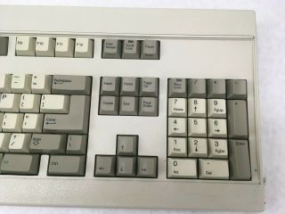 Vintage Zenith Data Systems ZKB - 2 Mechanical Keyboard 101 - 7366 - 02 DIN 2