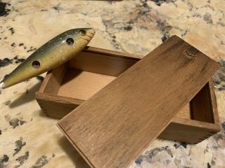 Vintage Heddon 150 Fishing Lure Antique Tackle Box Bait Bass Musky Pike Lure