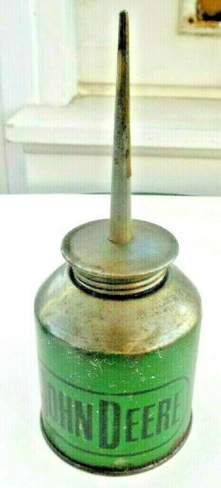 Vintage Rare John Deere Green Oil Can