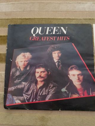 Queen Greatest Hits Vinyl Lp Record Album Emtv30 Vg,  /vg