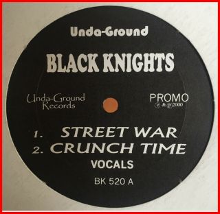 Ny Indie Rap 12 " Black Knights - Street War Unda - Ground - Mega Rare Promo - Nm Mp3